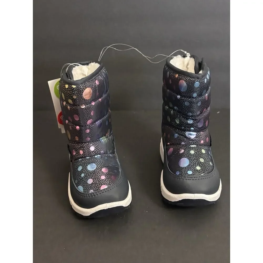 NWT WFS brand kids' snow boots Girls Size 7